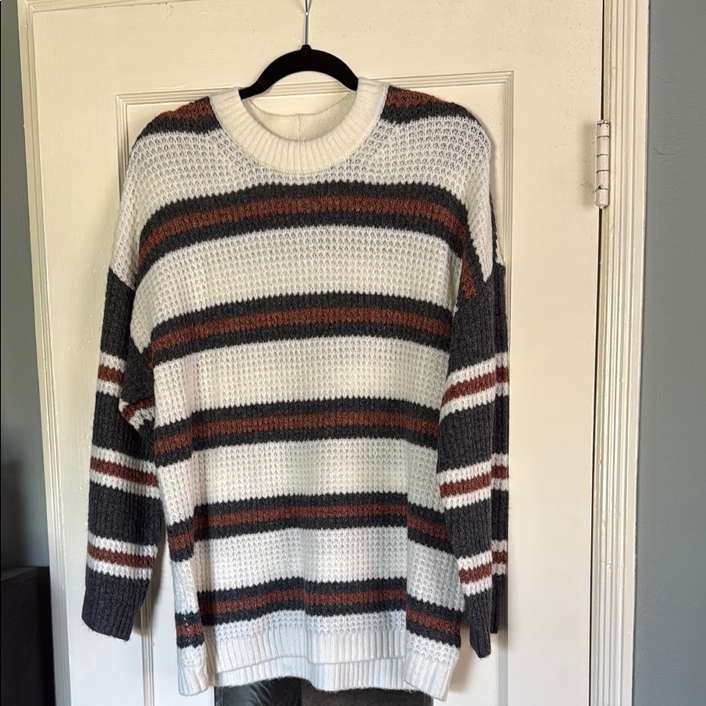 American Eagle oversized open knit sweater